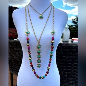 Premier Designs Swap it Out Necklace Set